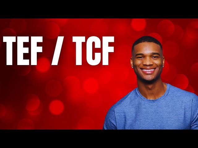 Les verbes indispensables en français pour le TCF et le TEF