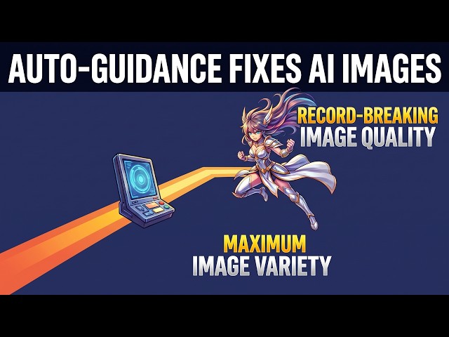 How Auto-Guidance Boosts AI Image Quality and Variety