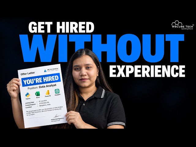 No Experience? Here’s How to Get a Data Analyst Job!