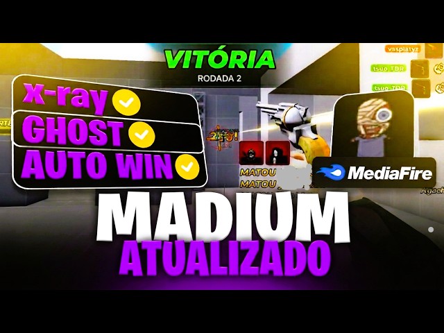 Como Usar o Executor Madium Mesmo Estando Desatualizado (DownGrade)