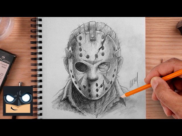 How to Draw Jason Voorhees | Sketch Sunday