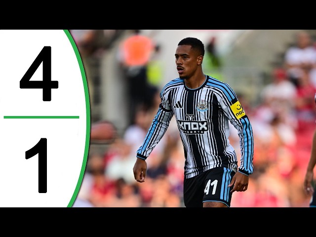Bristol vs Newcastle United 4-1 Extended Highlights & Goals - Friendly 2026