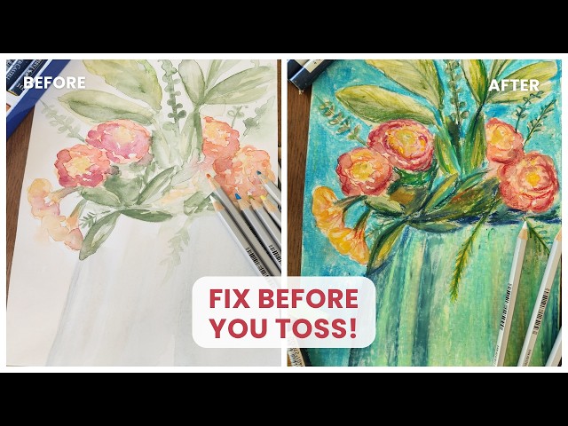 Don’t Toss That Painting! How to Fix Mistakes & Rework Your Artwork