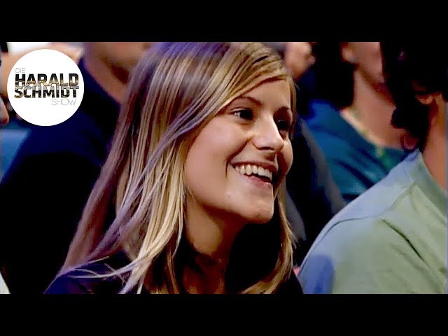 Attraktive Zuschauerin | Die Harald Schmidt Show