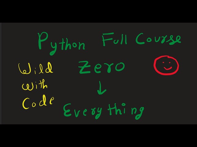 PYTHON FULL COURSE FOR BEGINNERS( INTRO)