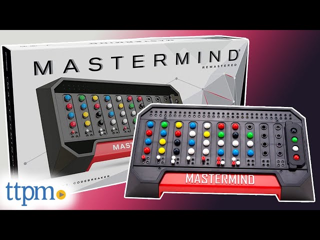 Mastermind Remastered Game from Pressman Toy Instructions + Review!