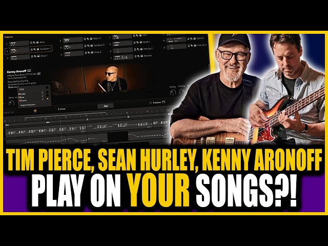 TIM PIERCE, SEAN HURLEY & KENNY ARONOFF Play on YOUR Songs?! Diving Into Tonalic