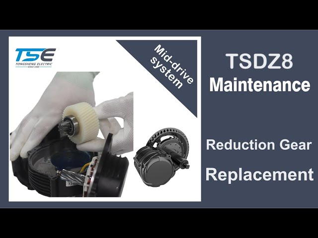 TSDZ8 Maintenance Reduction Gear Replacing