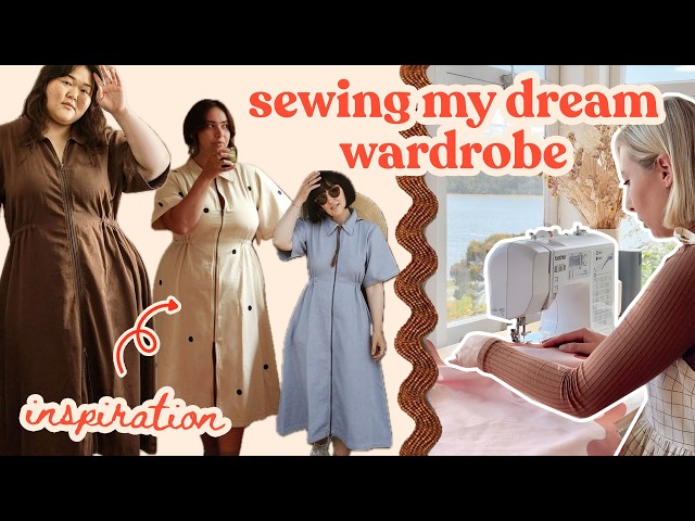 A very chatty sewing vlog (midi-length Juniper dress hack!) | COSY SEWING VLOG