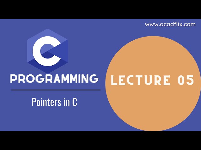 L05 HPSC PGT CS Course || Pointers and Array || C Programming