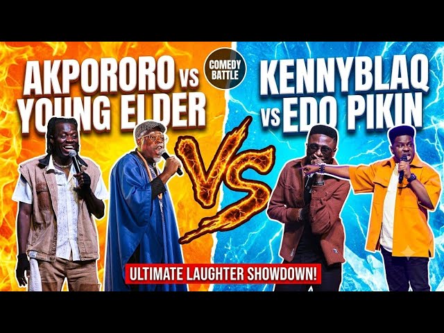 Akpororo Kenny Blaq EdoPikin Young Elder scattered Everyone with Laughter | Comedy Na Water 