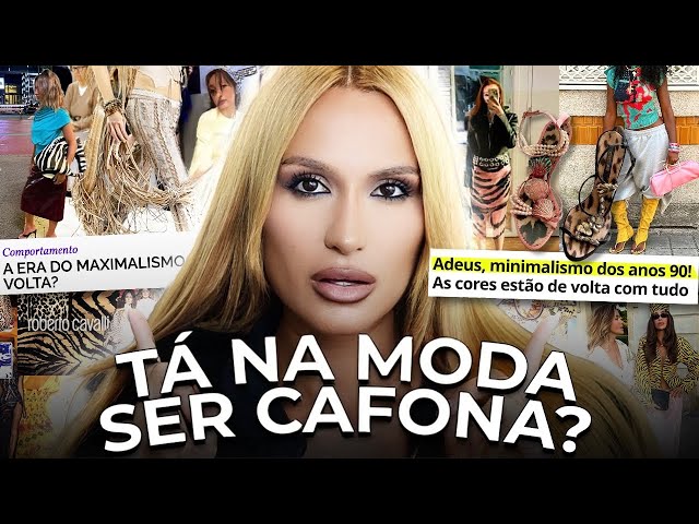 O que chamavam de CAFONA virou a tendência mais cobiçada de 2026 — a estética ROBERTO CAVALLI.