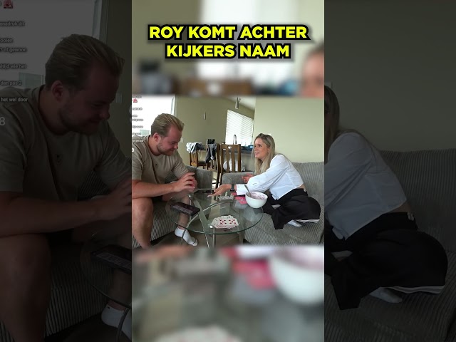 Roy finds out viewer's name.. π€£