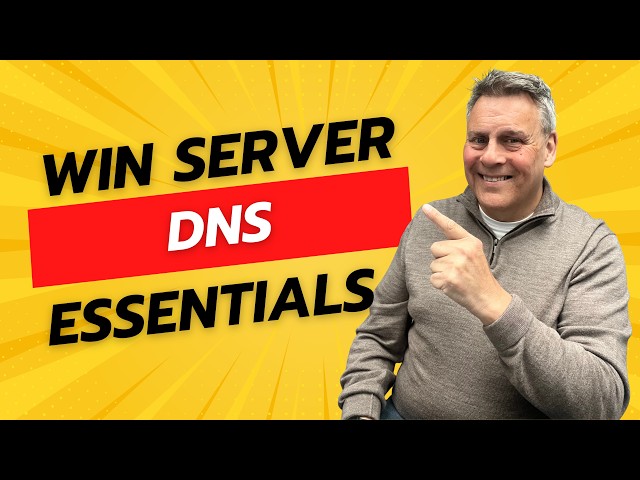 Windows Server Basic Admin Skills. DNS