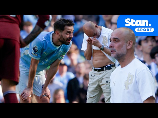 Bernardo Silva's EMOTIONAL FAREWELL 🥺 Guard of honour as Pep Guardiola substitutes club legend 👏