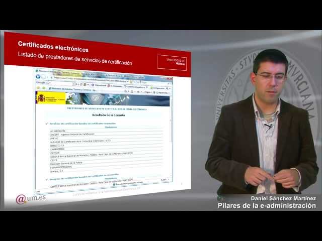 Pilares de la e-Administración Parte 1