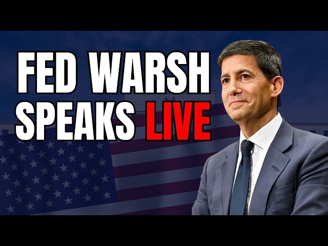 🔴 FOMC LIVE: Kevin Warsh FED Speaks | Rate Hikes, Inflation, Interest Rate Decision, Live Trading