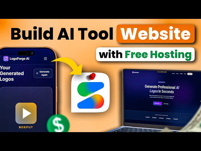 Build AI Tool Websites with Google AI Studio + Monetize with Adsense (Free Hosting)