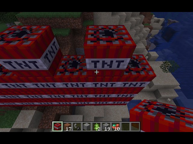Minecraft (2021): Exploding TNT's in Squares (13-17)
