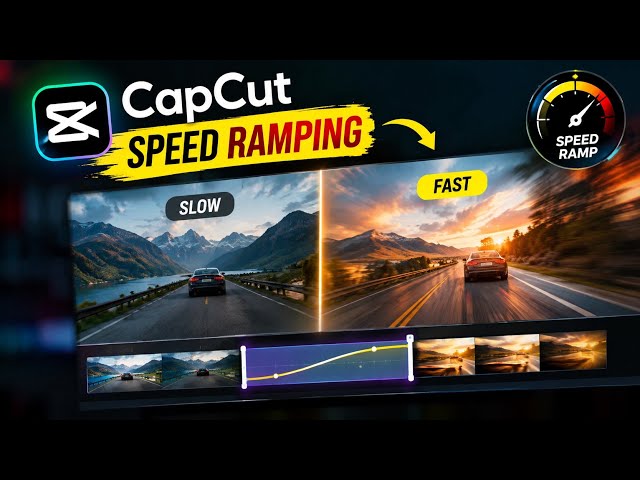 CapCut Speed Ramping Tutorial 2026🔥| Smooth Editing on Mobile #capcut #speed #videoediting #supercar