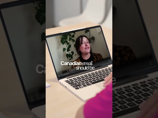 The secret to Canadian workplace emails #workplace #canada #newcomer