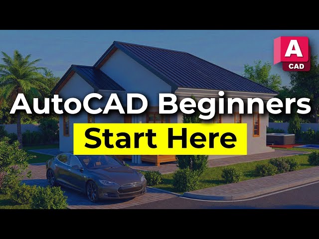 The Only AutoCAD Course Beginners Need to Watch