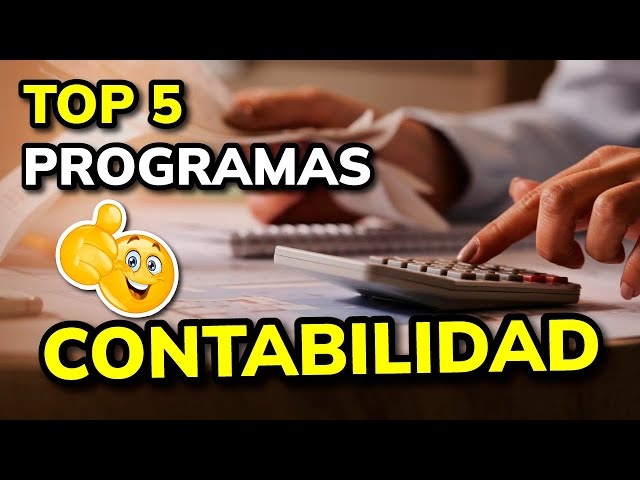 🥇 5 mejores PROGRAMAS de CONTABILIDAD Gratis y de Pago en 2026