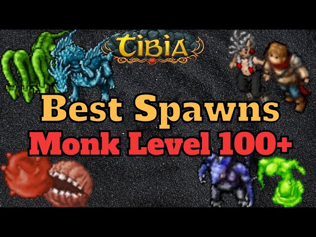 Where to hunt a Level 100 Monk  [Tibia Solo Monk]