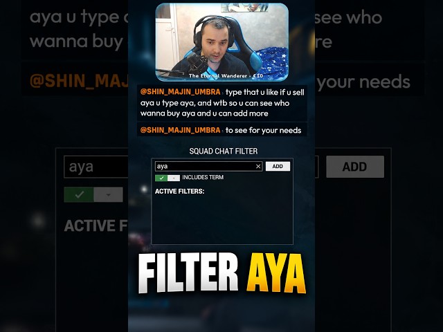 Warframe lets you filter chat for exactly what you need #Warframe #TennoCreate