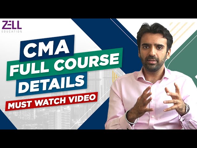 CMA Full Course details: Your Ultimate Guide
