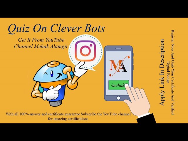 Quiz On Clever Bots | Quiz On Cleverbot | Quiz On Robotics and Automation