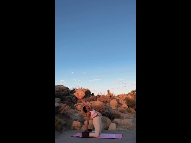 Enjoy a little #bts look at our #unearththevibrations photo shoot in Joshua Tree...