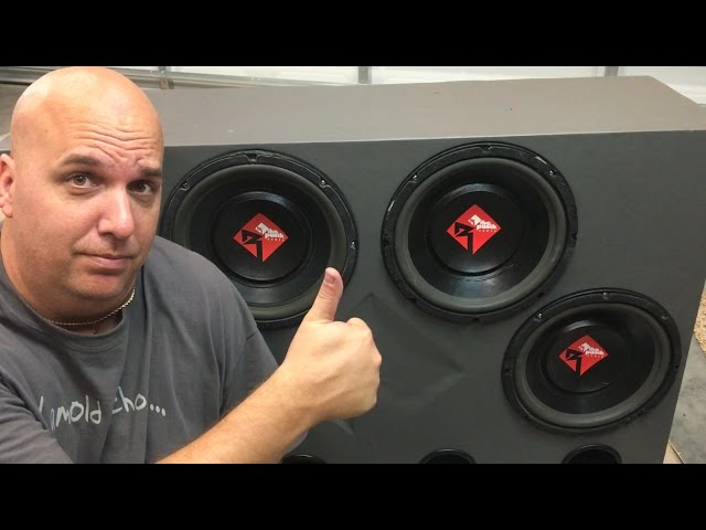 1994 Rockford Fosgate Power Subs Testing
