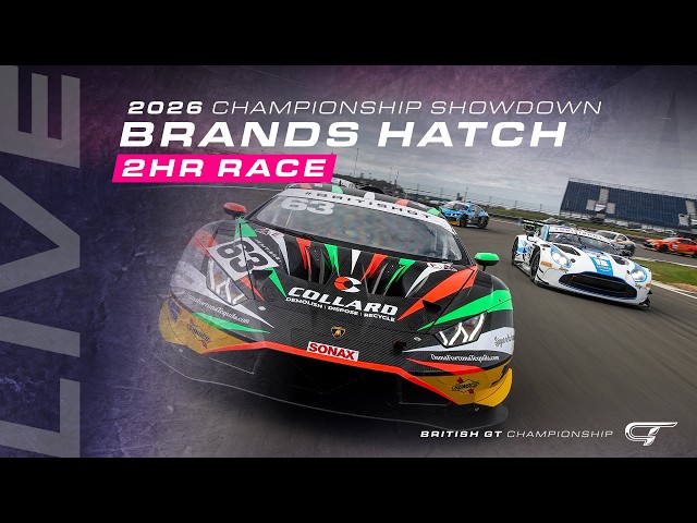 LIVE | Race | Brands Hatch | British GT 2026