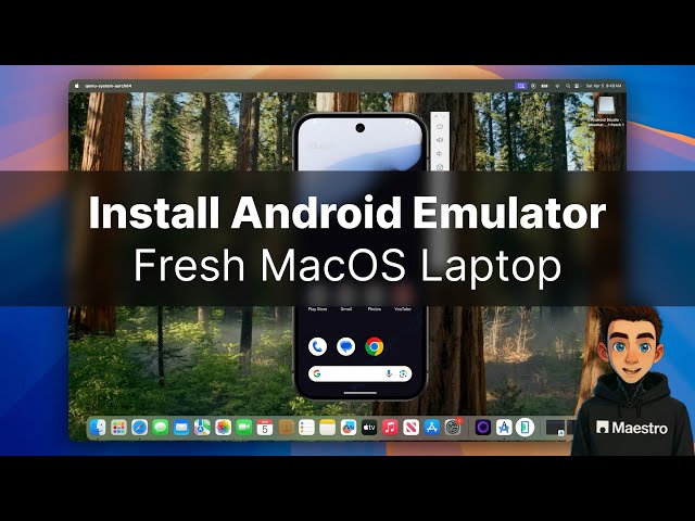 How to Install Android Emulator on a Mac | Fresh Mac Laptop Install