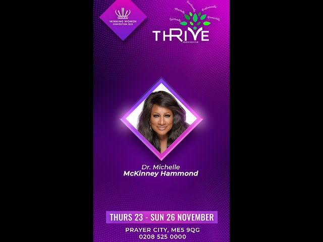 Winning Women Live Series... Dr Michelle McKinney Hammond
