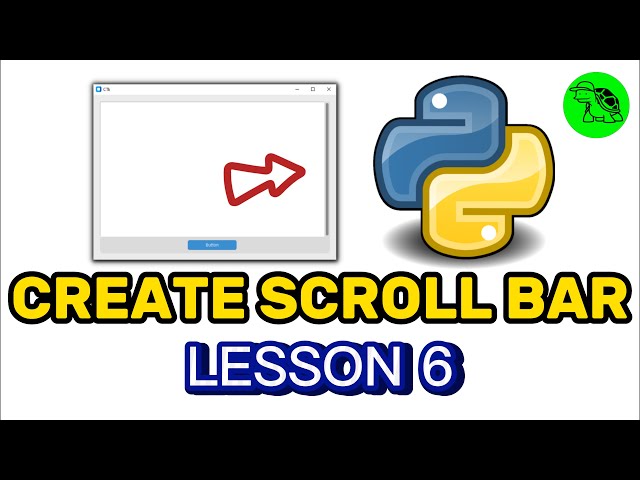How To Create Scroll Bar? - Python Customtkinter Lesson 6