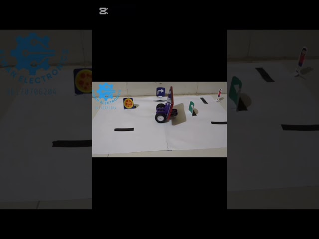 AI Quarky Delivery Robot: Watch It Fetch Pizza with Smart Card Detection! @STEMpedia | STEM