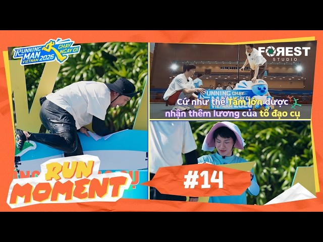 RUN MOMENT #14: Những lần Hai Thành "GIỰT SẬP" chương trình, Tám Trung NHẬN THÊM LƯƠNG từ tổ đạo cụ