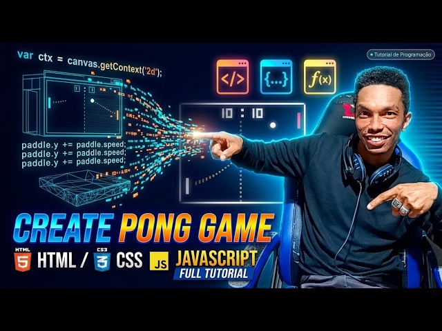 Creating a PONG GAME with HTML, CSS AND JAVASCRIPT