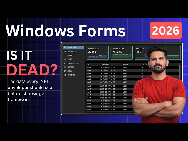 Is WinForms Dead in 2026? (The Answer Will Surprise You)
