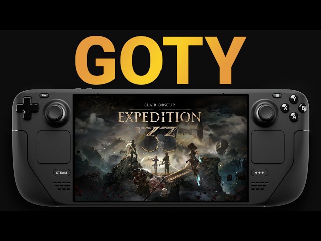 Clair Obscur: Expedition 33 on Steam Deck OLED | 2025 GOTY