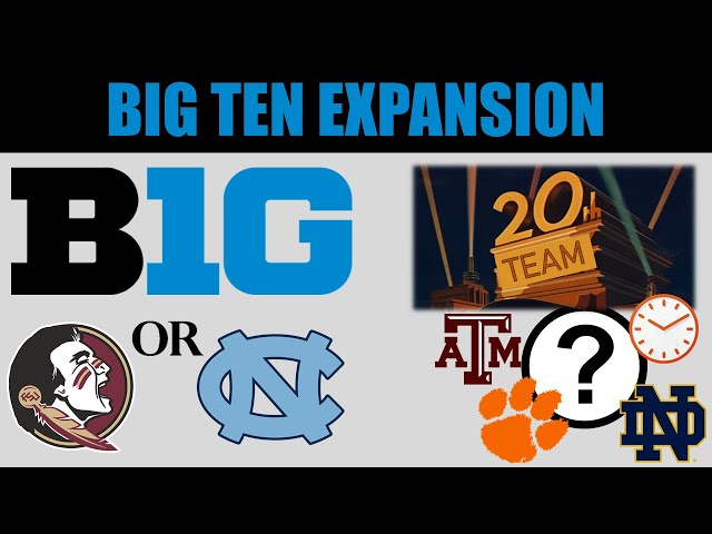 Do FSU or UNC have invites to the Big Ten? Who is the 20th School? Big Ten Expansion Update