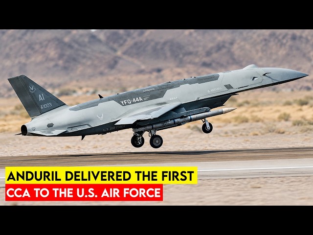 Anduril Delivered the First CCA to the U.S. Air Force - YFQ-44A Fury