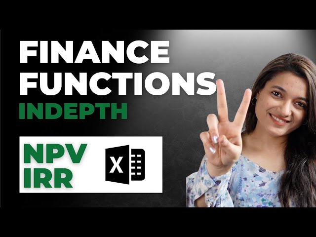 2 FINANCE FUNCTIONS That Can Help You to Manage Your Personal Finances | CA Agrika Khatri