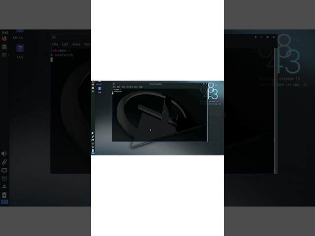 MX Linux 23 6 Walkthrough Shorts