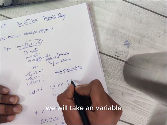 Day 17 - LeetCode - 1200. Minimum Absolute Difference