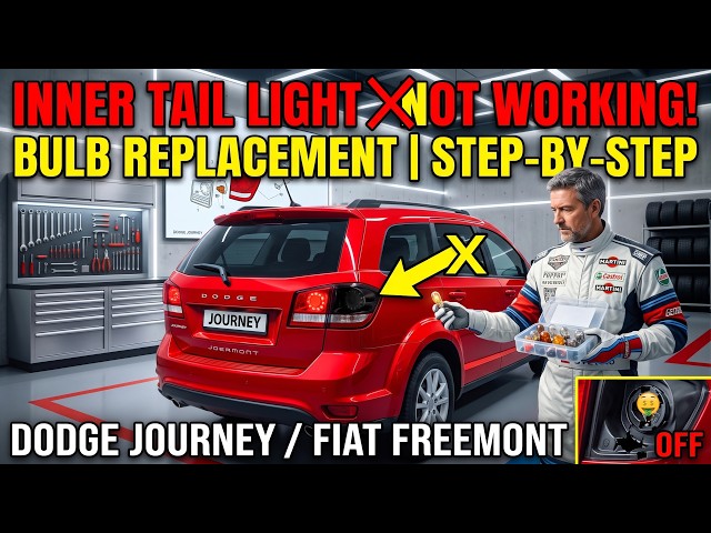 Liftgate Tail Light Not Working? Dodge Journey & Fiat Freemont Fix