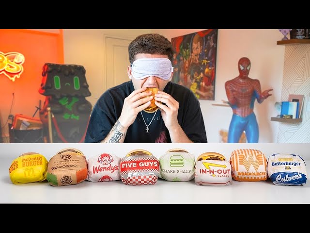 Blind Taste Testing Burgers..