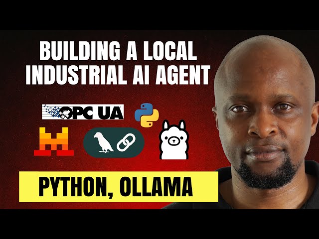 How to build a local industrial AI agent [Python, LangChain, Ollama, Mistral, OPC UA]